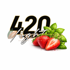 Табак для кальяна 420 Light Клубника Базилик 40 гр